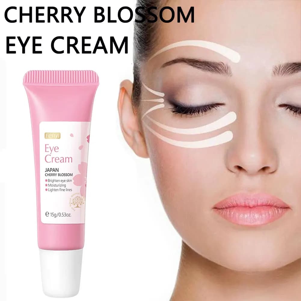 CHERRY BLOSSOM Eye Cream Scratch for Eyewear Skin Scraper Instant Eye Repair Siero Stick for Women Eye Care