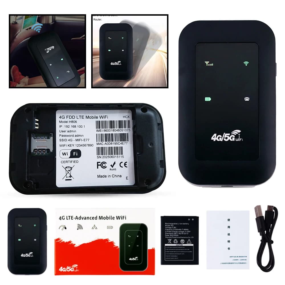WiFi Repeater 4G LTE Router Amplifier Network Extender Adaptor Modem Dongle 150M