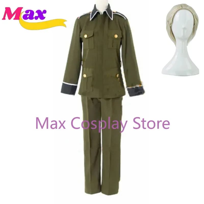 Max Cos APH Germany Ludwig Cosplay Costume Customized Any Size