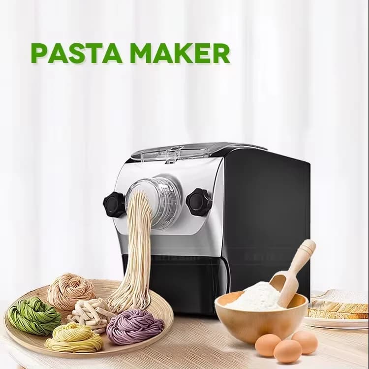 New Design Household Electric Fresh Automatic Small Macaroni Extruder Home Pasta Maker Noodle Making Machine Processor