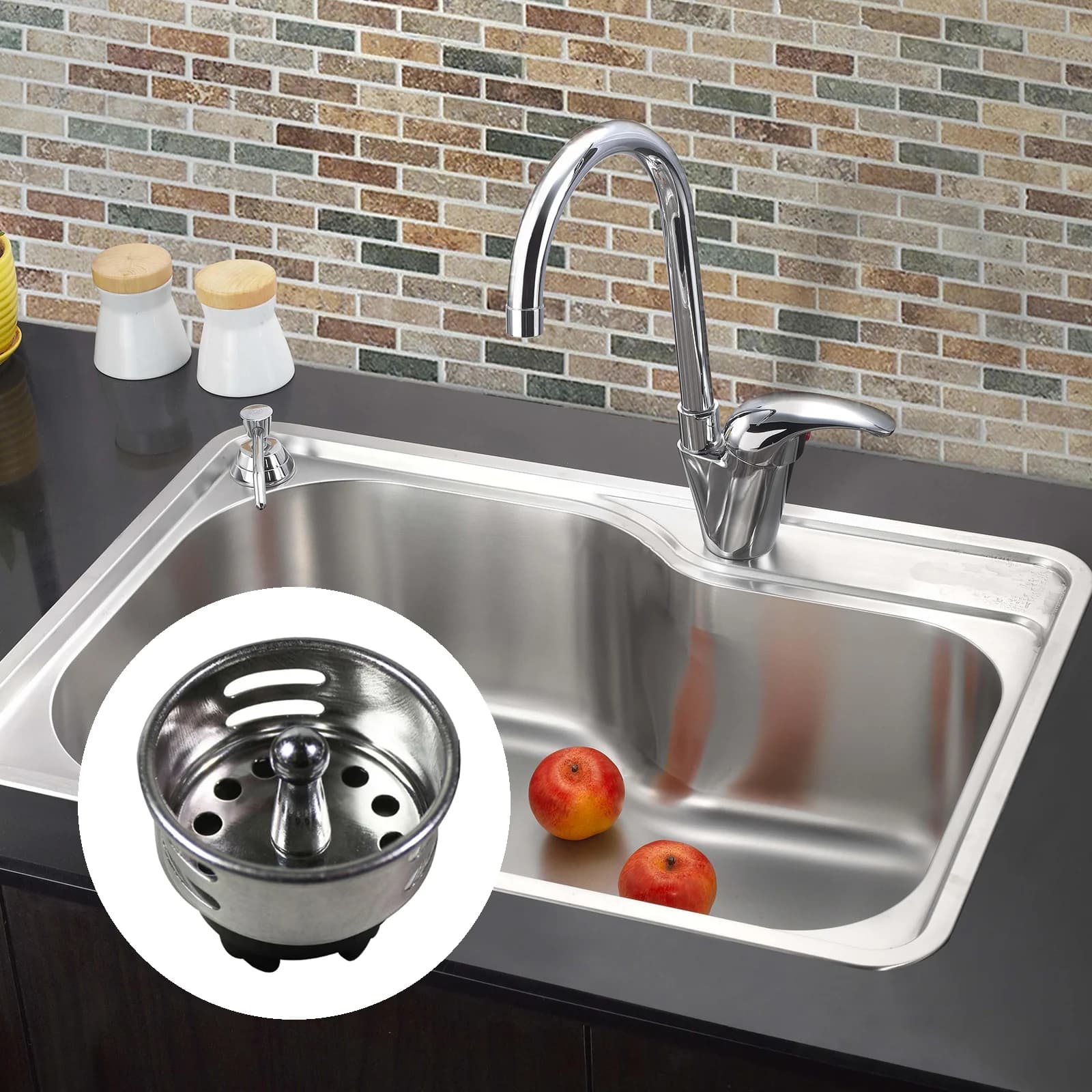 Household Kitchen Sink Strainer,Kitchen Waste Bathroom Sink Accessories Strainers,Drain Filter Strainer