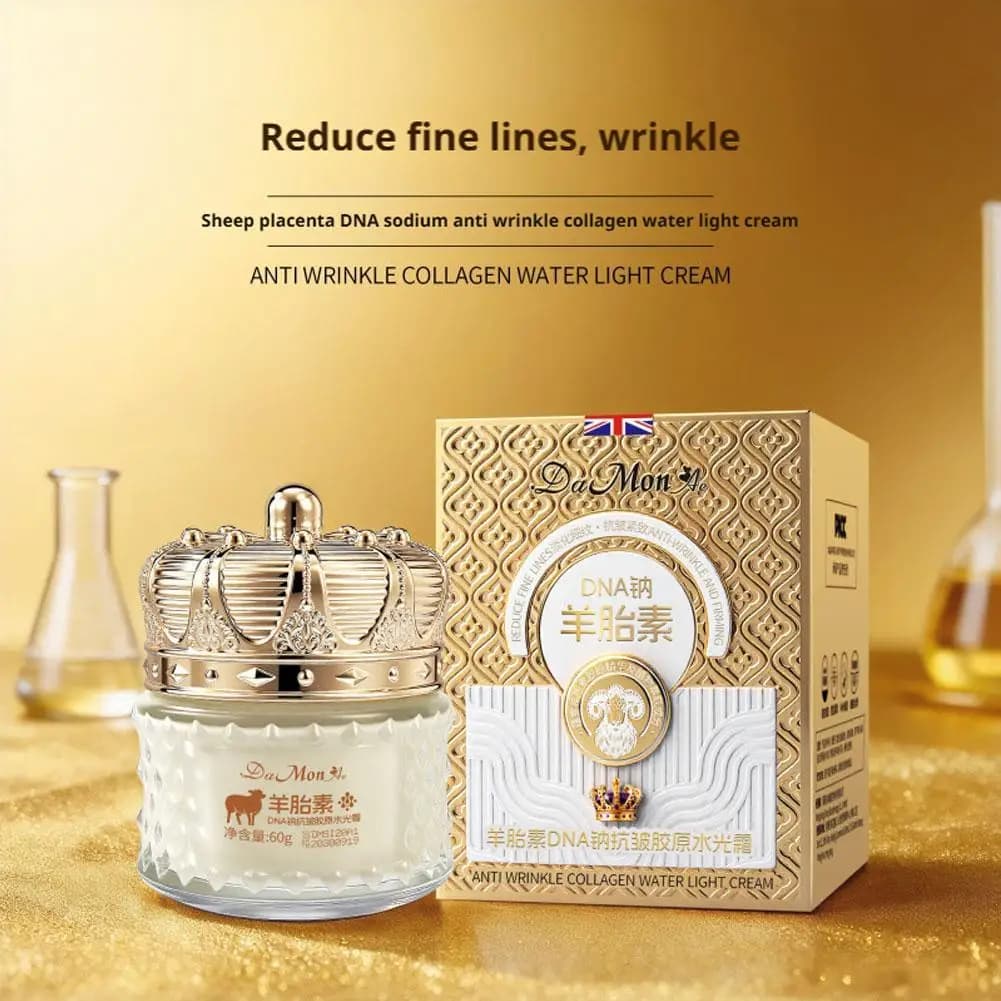 Placenta of sheep Superconductor collagen Essence 7 days Reduces thin lines Moisturizing anti-wrinkle firming cream