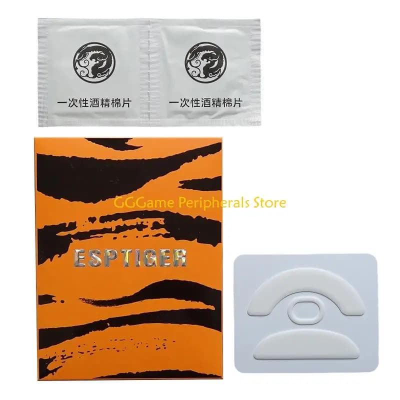 U55B Espots ICE Mouse Pattini Piedi Tappetino per mouse in PTFE con taglio preciso per VXE MAD R Tappetino per mouse con liscio