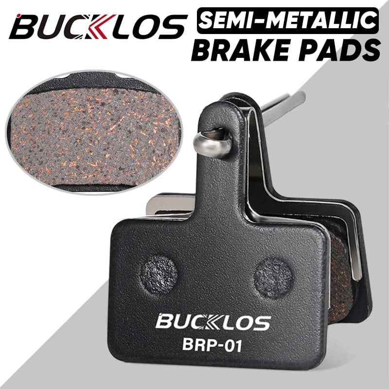 BUCKLOS pastiglie freno per bicicletta semimetalliche pastiglie freno a disco per Mountain Bike da strada per SHIMANO B01S B03S B05S-RX MTB Hydarulic pastiglie freno