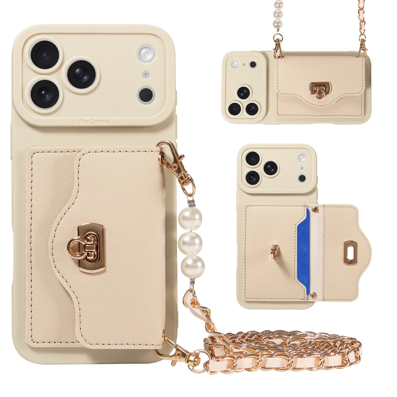 Custodia per telefono in pelle TPU per Samsung Galaxy S26 S25 S24 S23 S22 S21 S20 FE Plus Ultra Edge con blocco RFID e laccetto