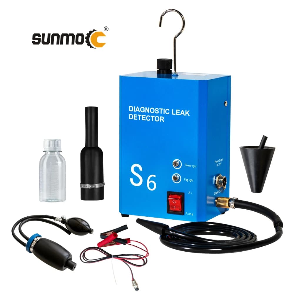 SAMFD Strumenti professionali per il rilevamento di perdite di fumo Test del sistema di scarico Rilevatore di perdite di fumo automobilistico