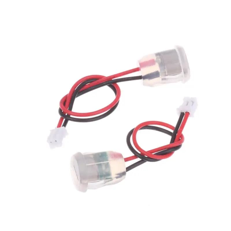 Connettori presa femmina USB-C per caricabatterie rapido impermeabili; Cavo a spirale a 2 fili, luci a LED, alimentazione 5 V 3 A - 1/3/5 pezzi