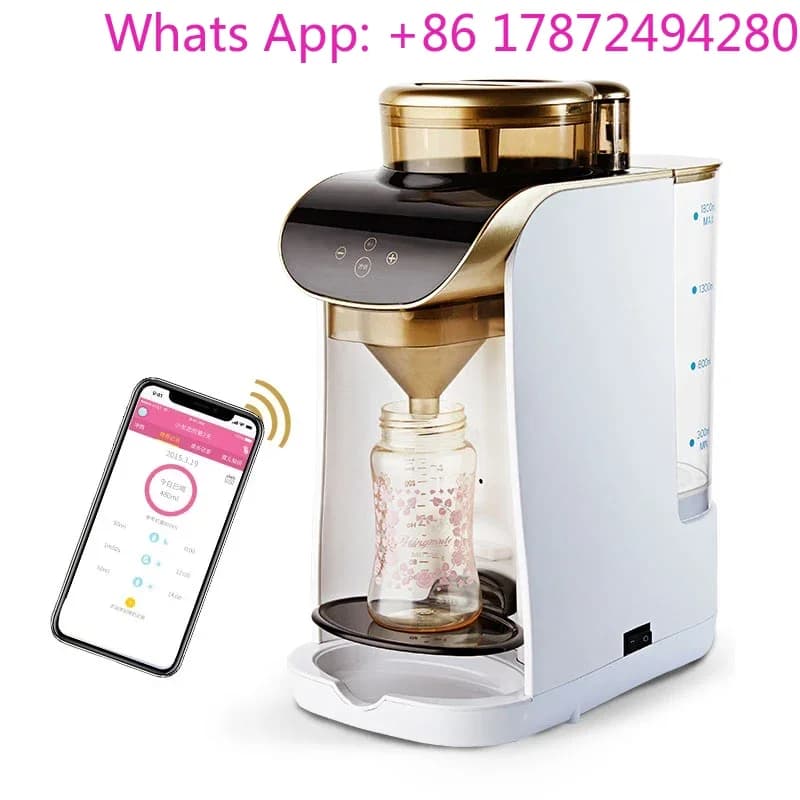 Frullatore Intelligente per Latte in Polvere per Neonati, Macchina Automatica per Preparazione del Latte, Macchina per Preparazione del Latte in Polvere a Temperatura Costante 220V 550W