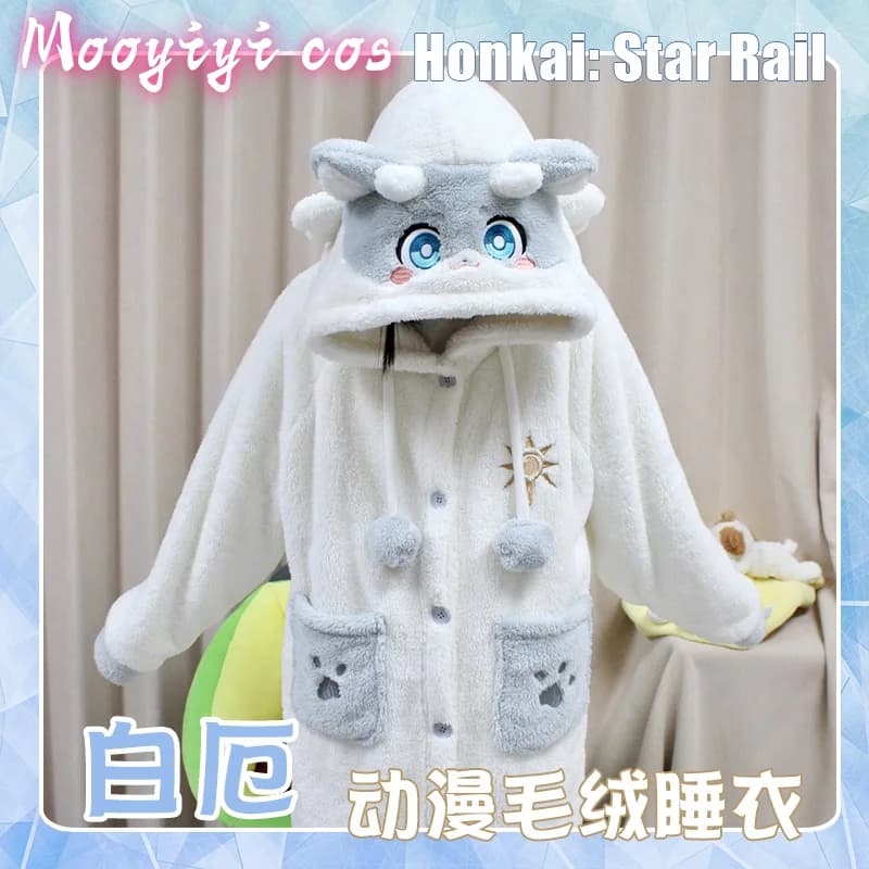 Phainon Costume Cosplay Halloween e Natale Gioco di mostra di fumetti Honkai Star Rail M XL Pigiama invernale