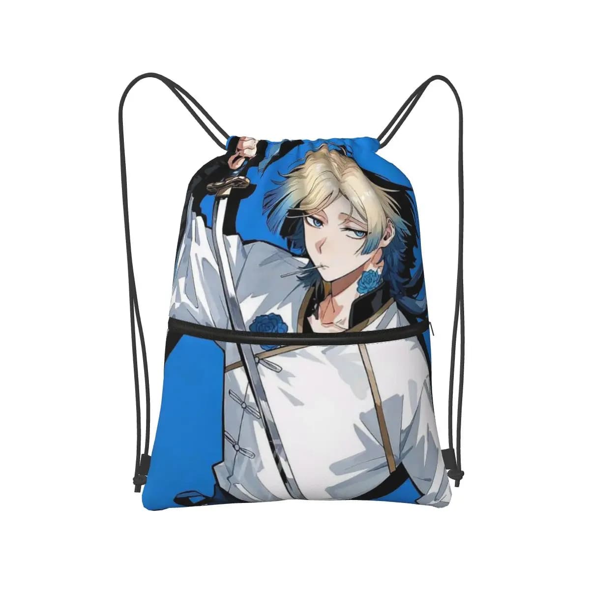 Zaini Blue Lock Kaiser Anime, borse multifunzione con coulisse, borse sportive, borse per libri, per viaggi e scuola
