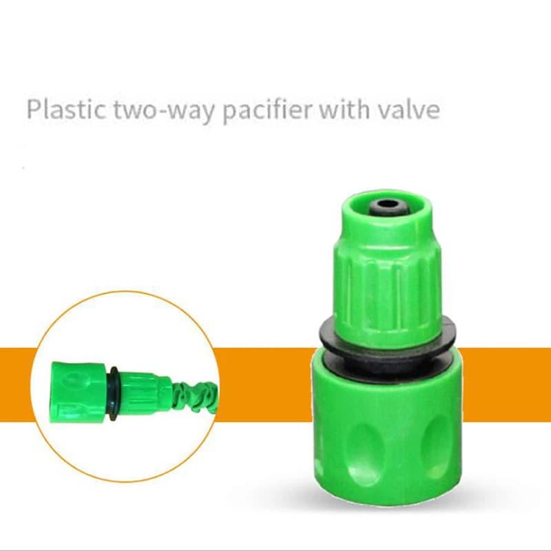 One-Way Quick Connector 3/8" Garden Watering Hose irrigation Connector·