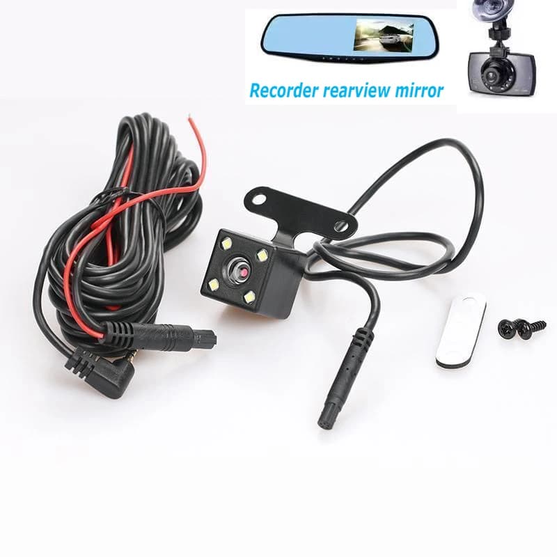 Immagine di retromarcia 5 Pin guida HD night vision 4-lamp full-color impermeabile obiettivo di retromarcia telecamera di retromarcia per auto