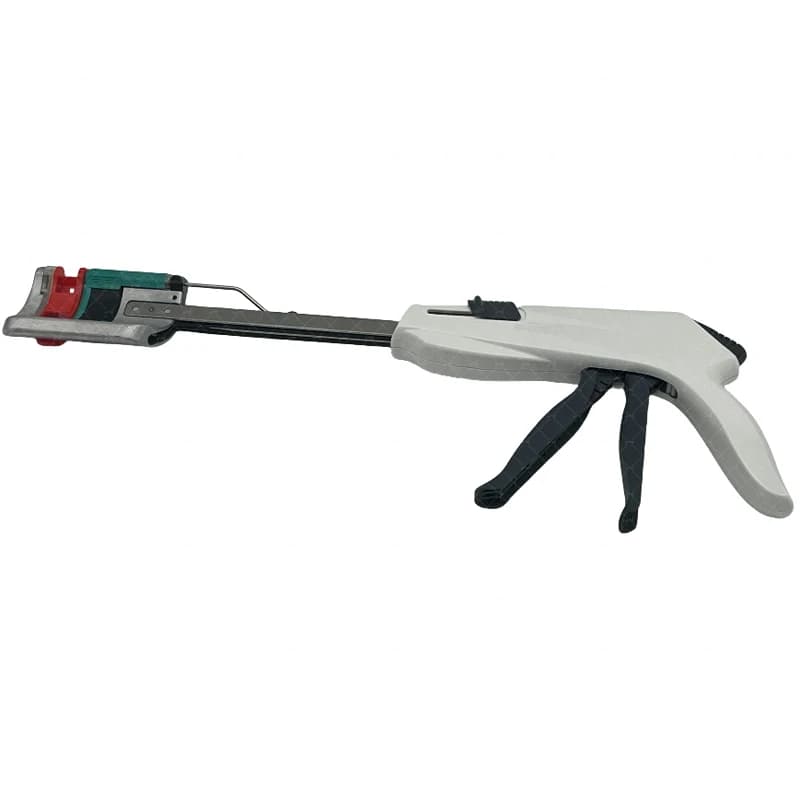 Cucitrice per contorni con cucitrice curva monouso per chirurgia minimamente invasiva