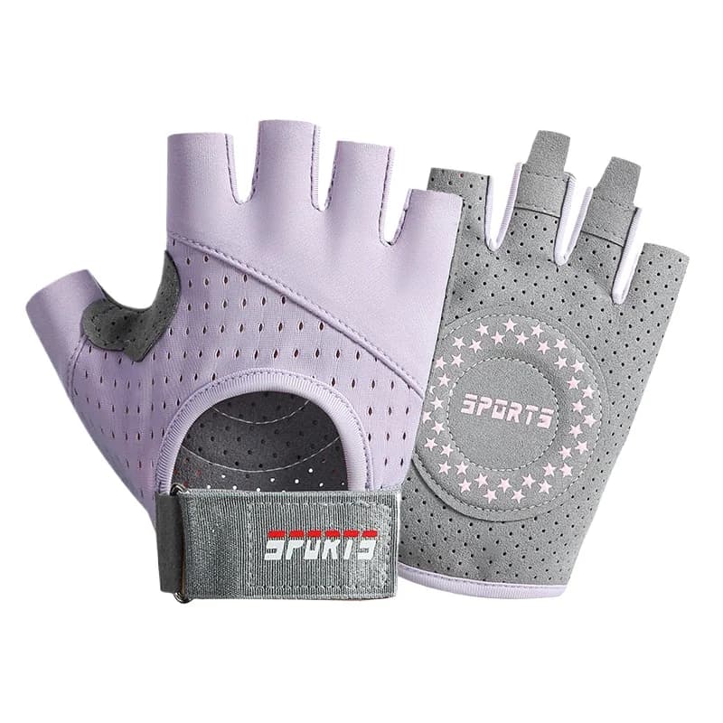 New Sports Gloves for Fitness, Breathable, Unisex, Anti-slip, Mid-Size, for Training, Yoga, Horizontal Bar Tractions
