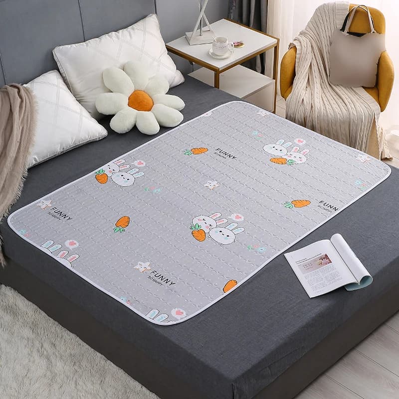 Waterproof Washable Mat for Urine Carton for Kids Bed Protector Baby Diaper Adult Diaper Elders For Incontinence Bed Pillow Bed Sheet