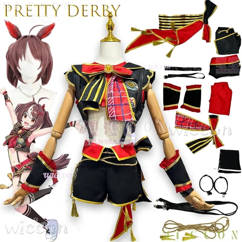 Disfraz Pretty Derby Gran Alegria Costume Cosplay Cos Gioco Anime Party Uniform Hallowen Gioca a Ruolo costumi sexy