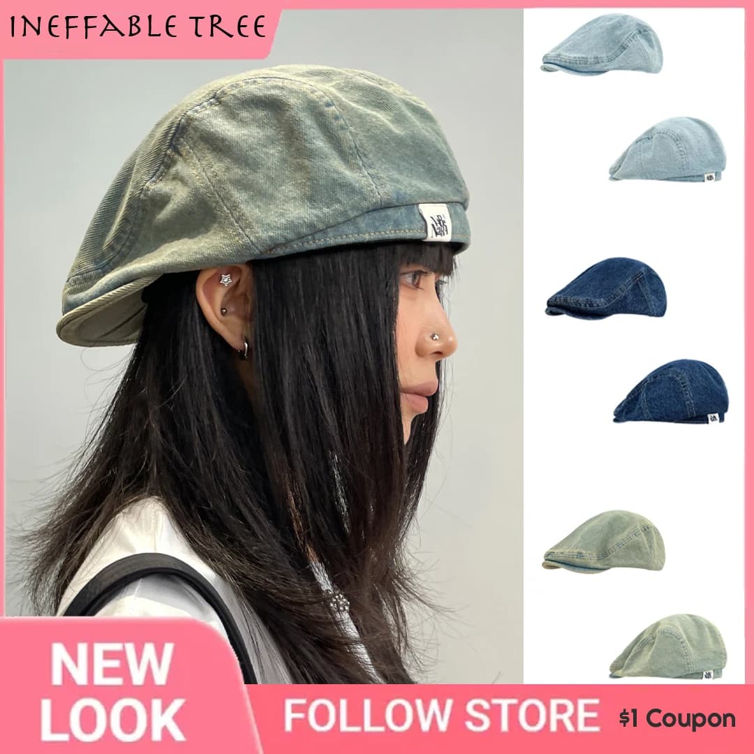 Y2K Berretto with visor for men Designer Berretto Streeetwear Short Tesa Flip Lavated Cotton Hats Random Stillion Jeans Amekaji Wear