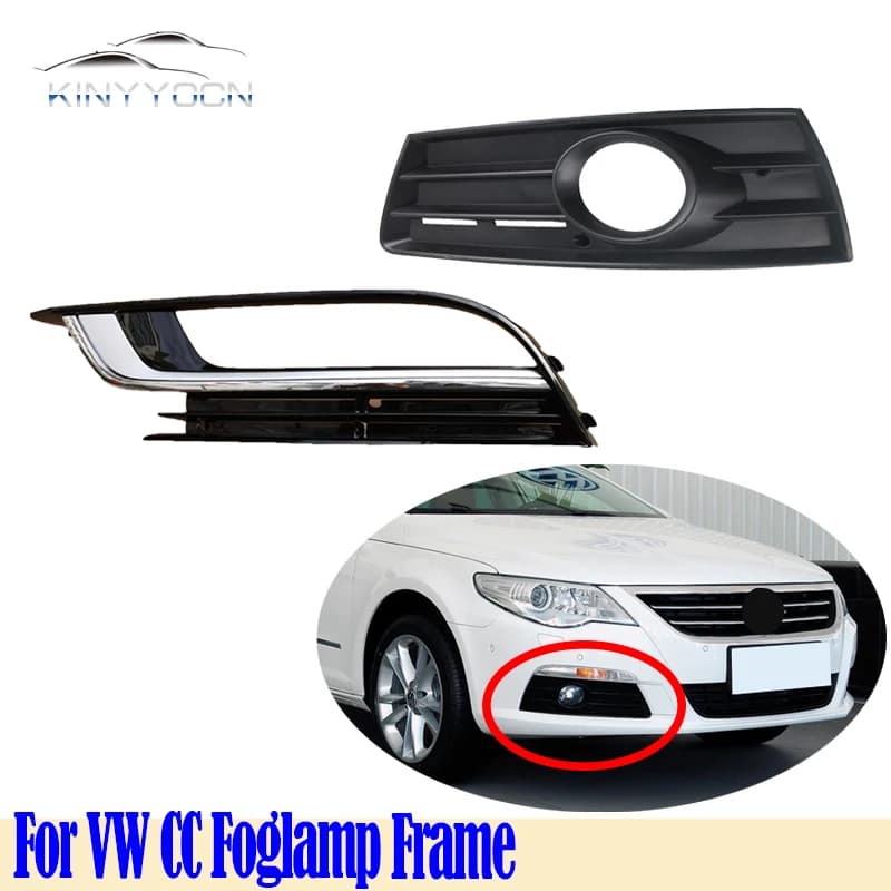 For VW Volkswagen CC 2008 09 10 11 12 13 14 15 16 17 18 front bumper cover fendinebbia fendinebbia cover frame