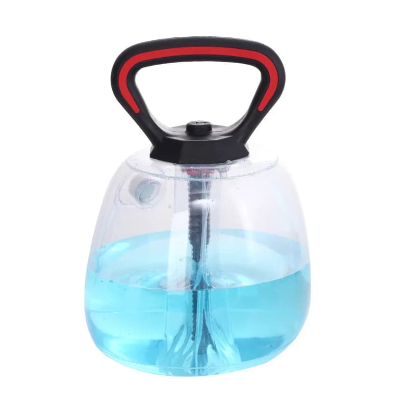 Men Women's PVC Water Kettlebell Water Filled Fitness Equipment for Arm Lifting and Energy Pack