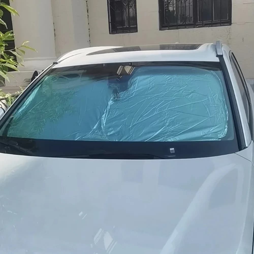 Per Kia Stonic Parabrezza per auto Parasole Blocchi Riflettore Finestra automatica Visiera Scudo Copertura Ombrellone pieghevole 1 pezzo