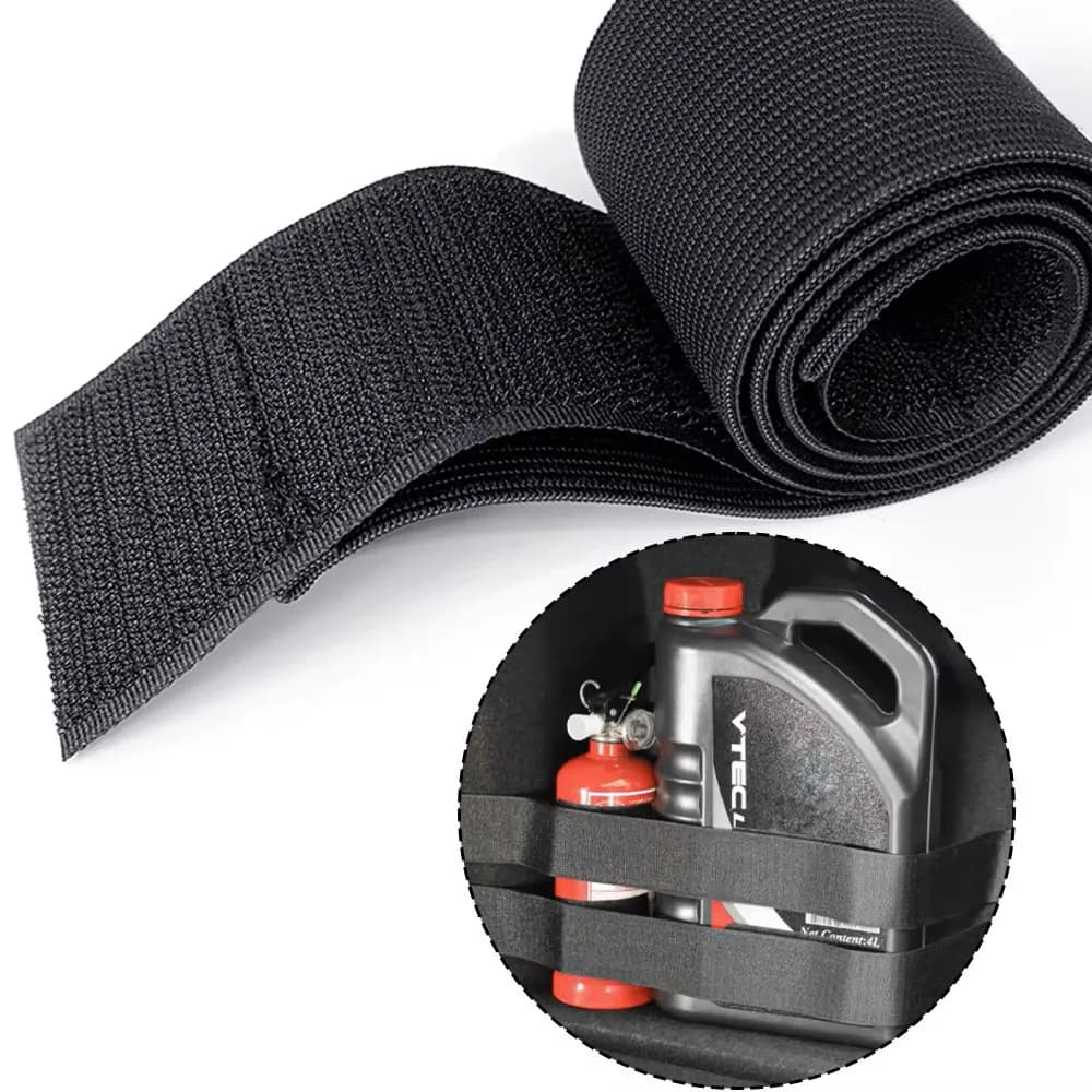Car Trunk Organizer Black Magic Tapes Car Accessories Fixing Belt Storage Bag Used For Auto Interior Storage And Organization