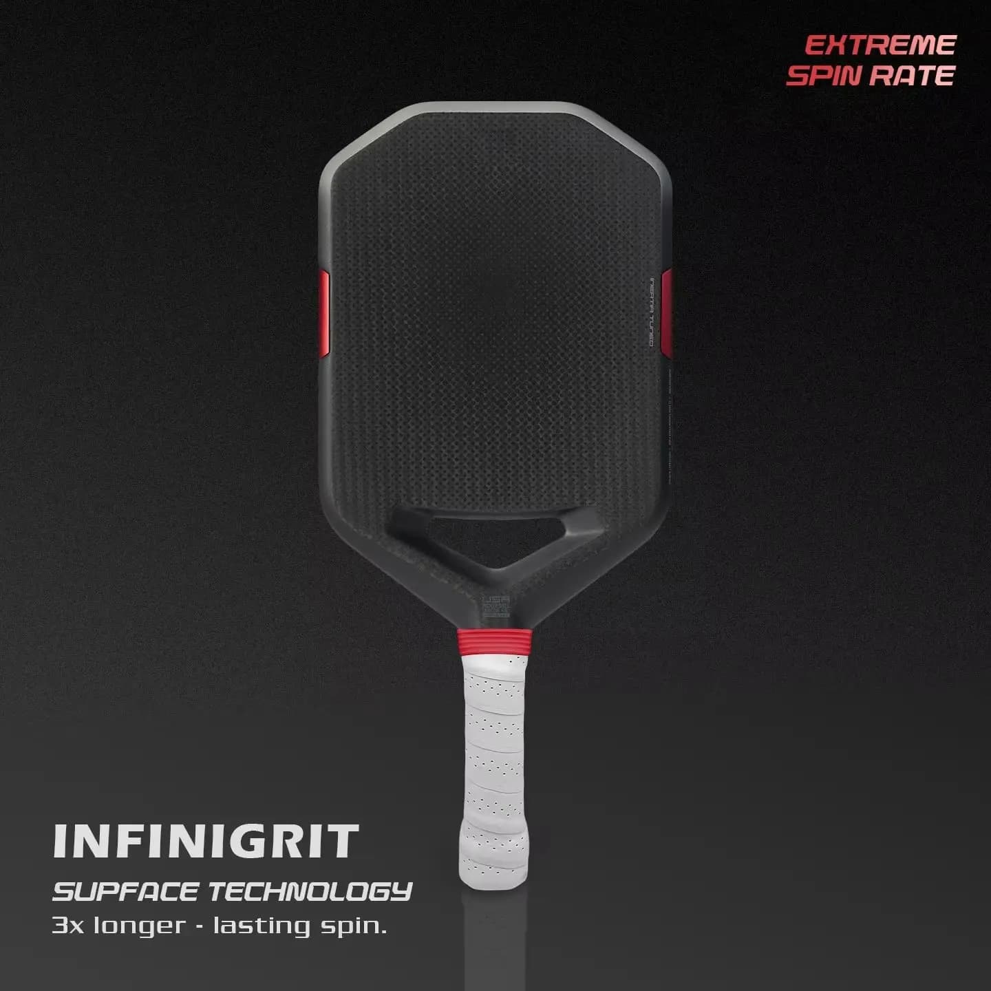 Premium Tournament Pickleball Paddle T700 Multi-Layer Carbon Fiber Hot Press Honeycomb Core High Elastic Low Wind Resistance USA