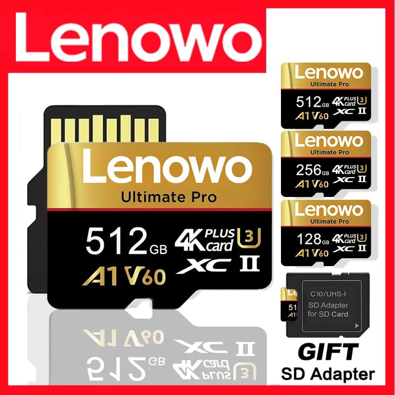 Reliable Memory Card 512GB Micro TF SD Card 64GB SD Cards 32GB TF Cards UHS-II Class 10 Waterproof for E-Reader/Phone/Tablet