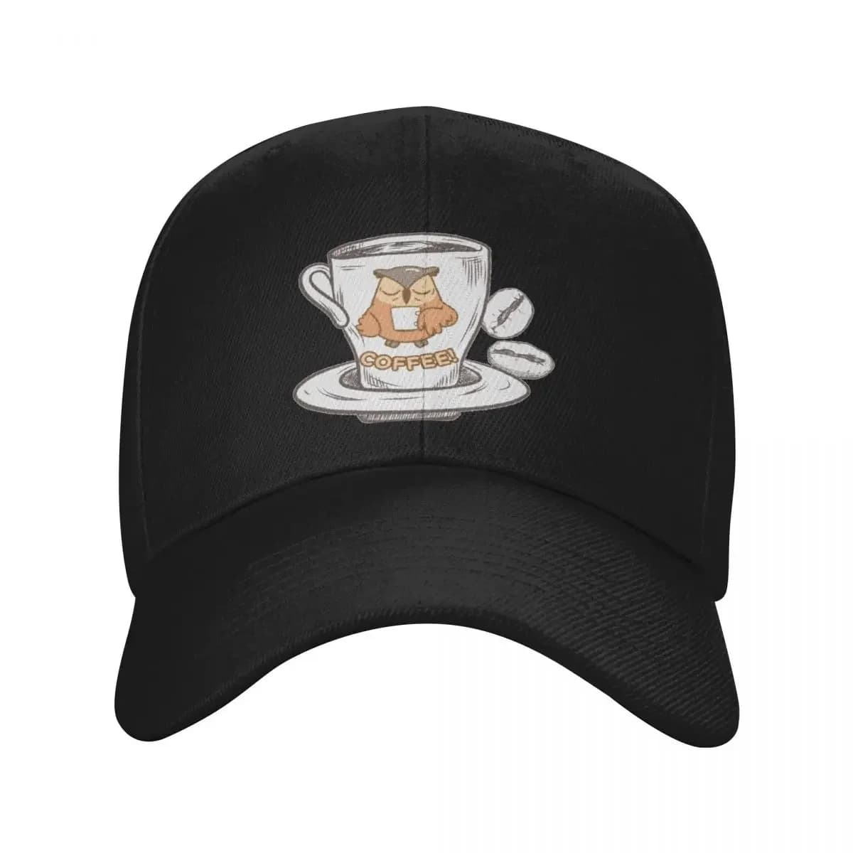 2026 Happy Coffee Baseball Cap summer hat derby hat luxury woman cap Golf Hat Man Hats Man Women's