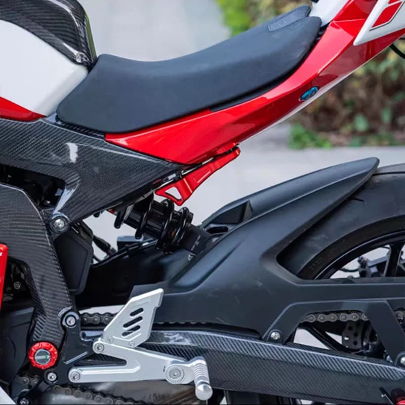 Per YAMAHA R6 R7 R1 R1M Pedale posteriore Rimozione Copertura decorativa Modifica Poggiapiedi Pioli Accessori moto