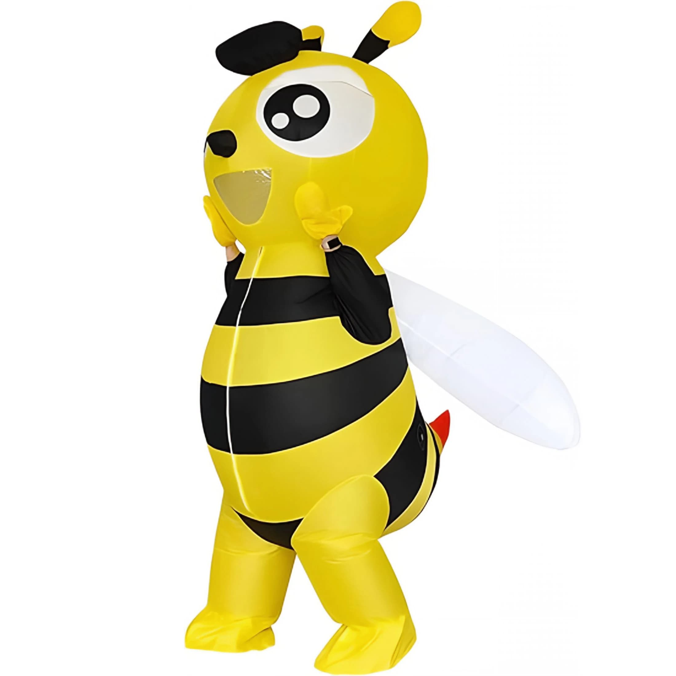 Costume Gonfiabile da Ape Gigante per Halloween, Travestimento da Insetto per Spettacoli di Strada e Feste a Tema