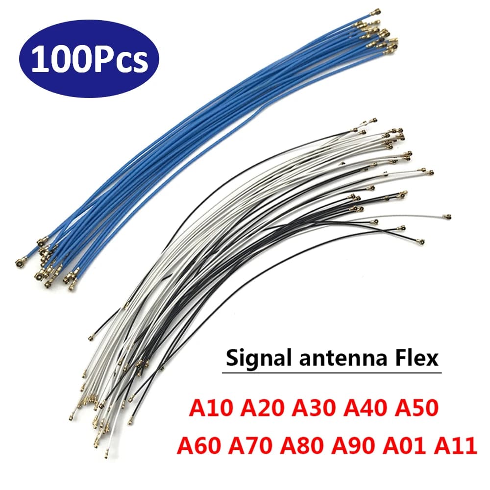 100 Pz, NUOVO Per Samsung A10 A20 A30 A40 A50 A60 A70 A80 A90 A01 A11 Antenna Wifi Connettore Filo Segnale Cavo Della Flessione