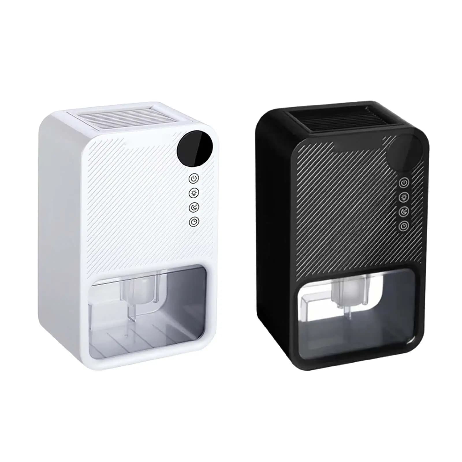 Deumidificatore Elettrico Portatile da 1,1L con Spegnimento Automatico, Silenzioso, per Bagno, Cucina, Armadio, Guardaroba e Casa