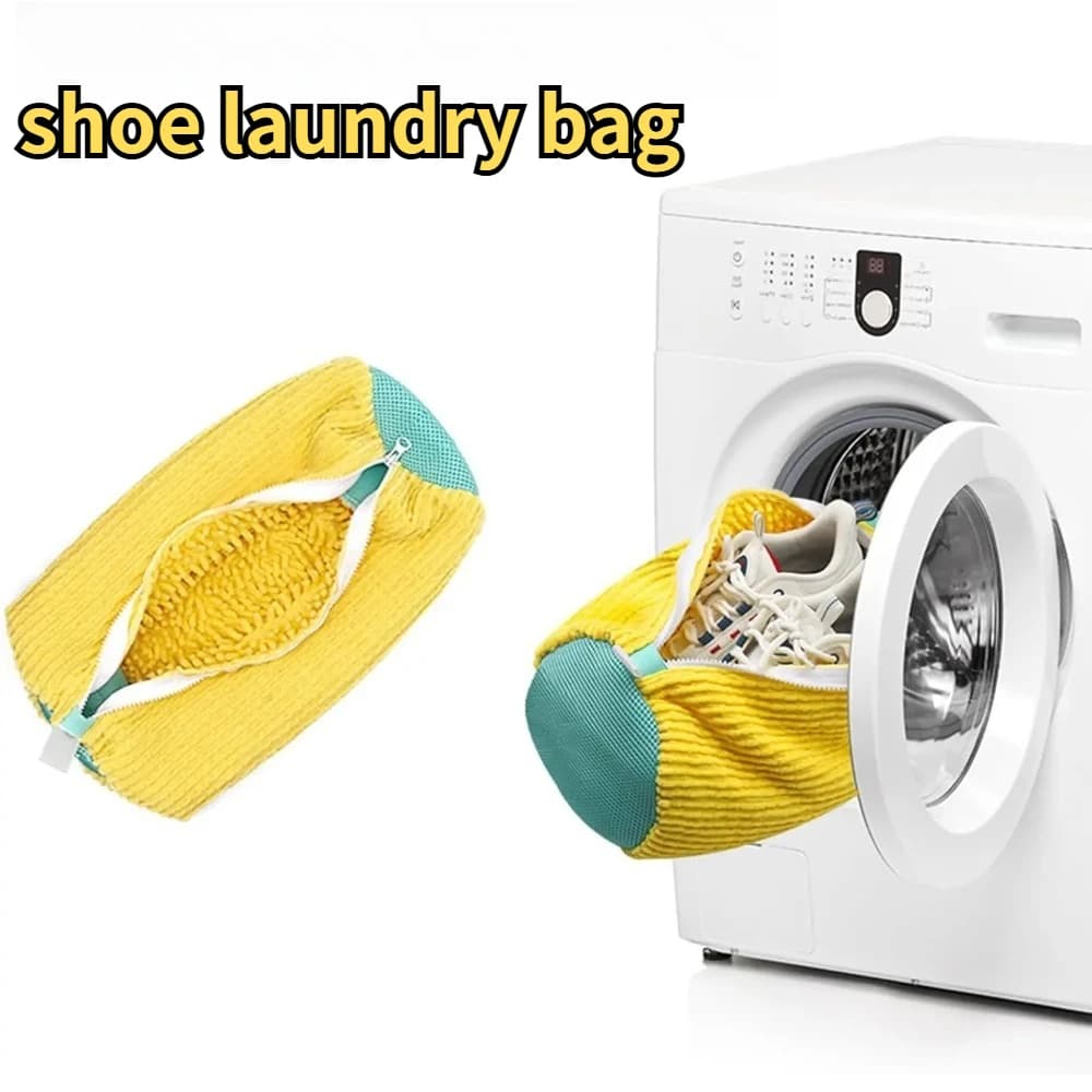 Bag for washing shoes in the washing machine – Bag for washing sneakers for 360 ° Clean and Protect Shoes During Washing
