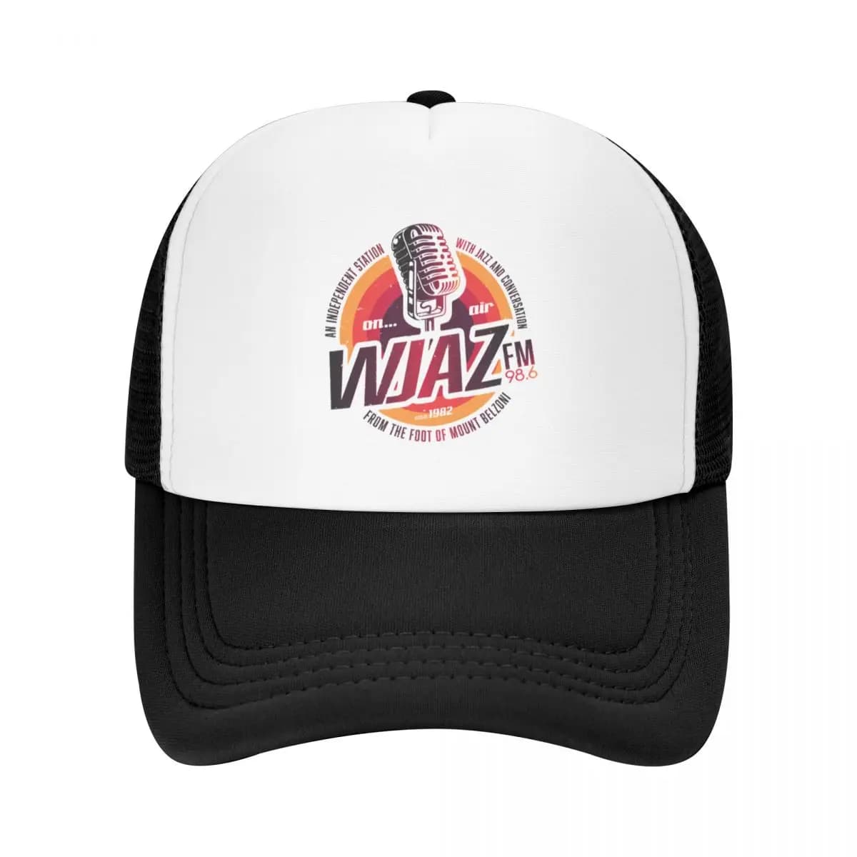 Vintage Radio WJAZ Berretto da baseball berretto tattico Berretto da golf cappello da trekking compleanno Donna Uomo
