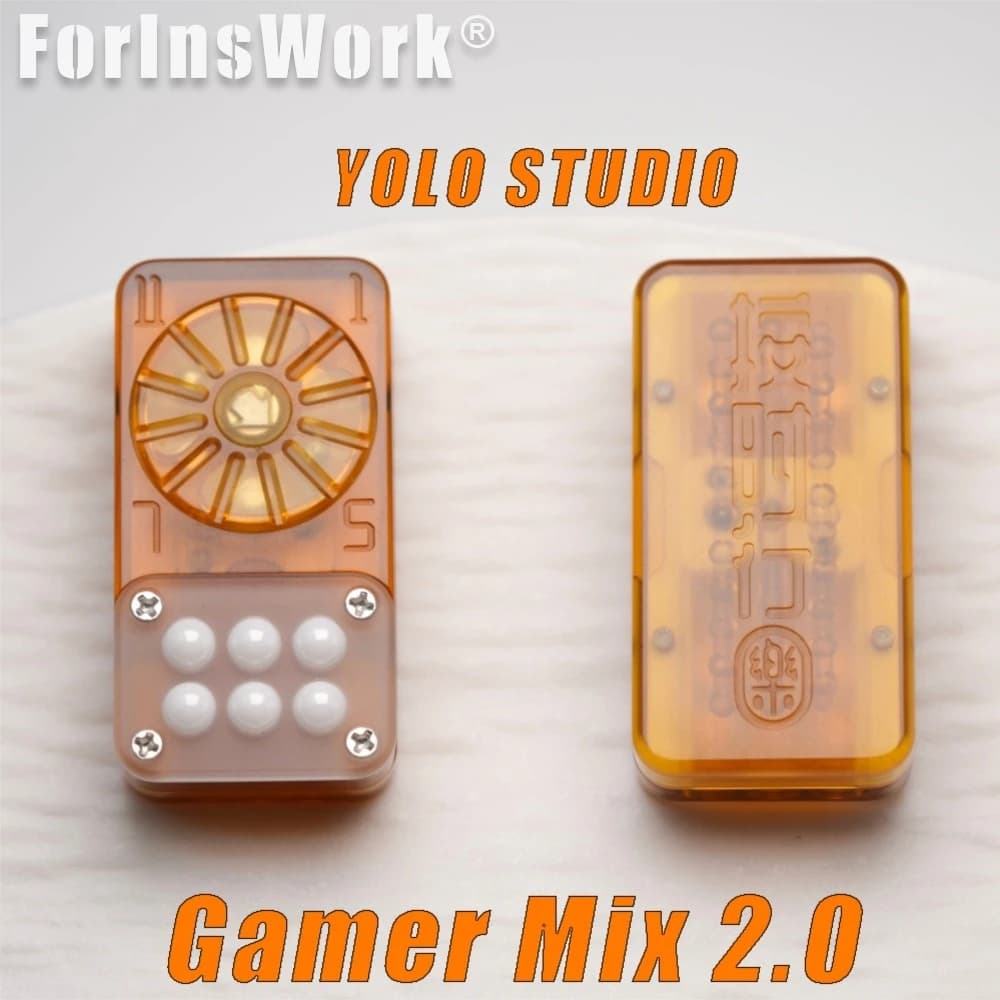 YOLO STUDIO PEI Gamer Mix2.0 Struttura a Roulette per Suoni Alti e Bassi, Giocattoli Sensoriali Push Slider per Autismo, Slider Fidget