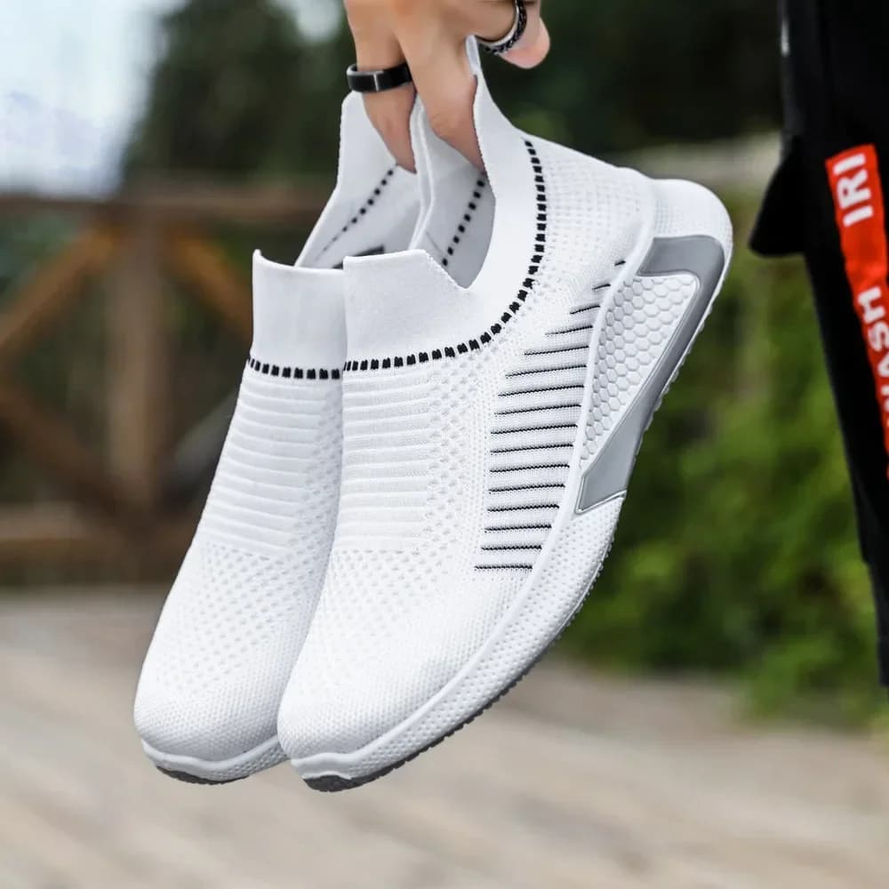 Scarpe da calzino Scarpe da uomo in mesh estivo Scarpe da ginnastica leggere Moda uomo Scarpe da passeggio casual Mocassini da uomo traspiranti Zapatillas Hombre