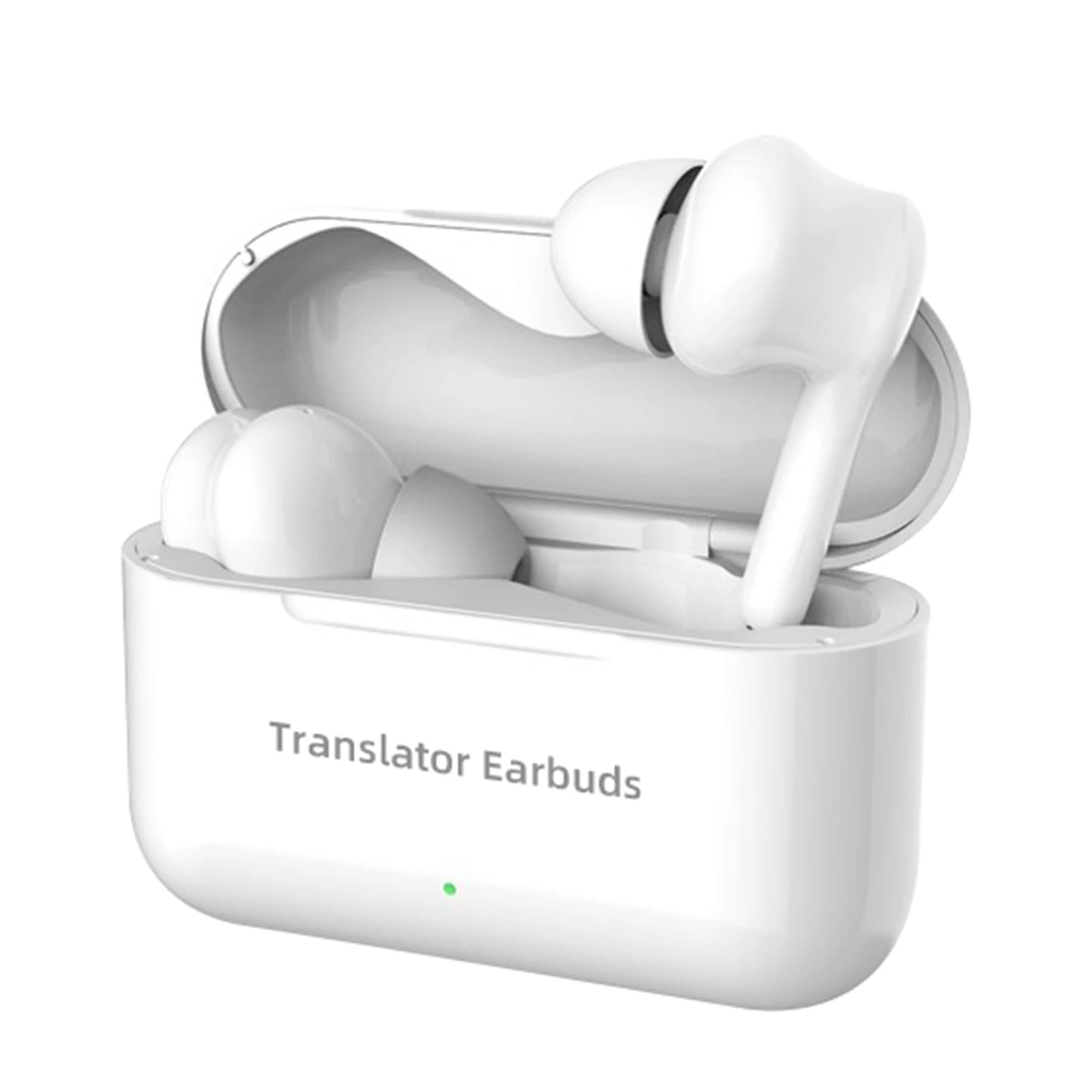 Auricolari Wireless M6 BT traduttore di cuffie auricolari con microfoni custodia di ricarica supporto traduzione in tempo reale in 71 lingue