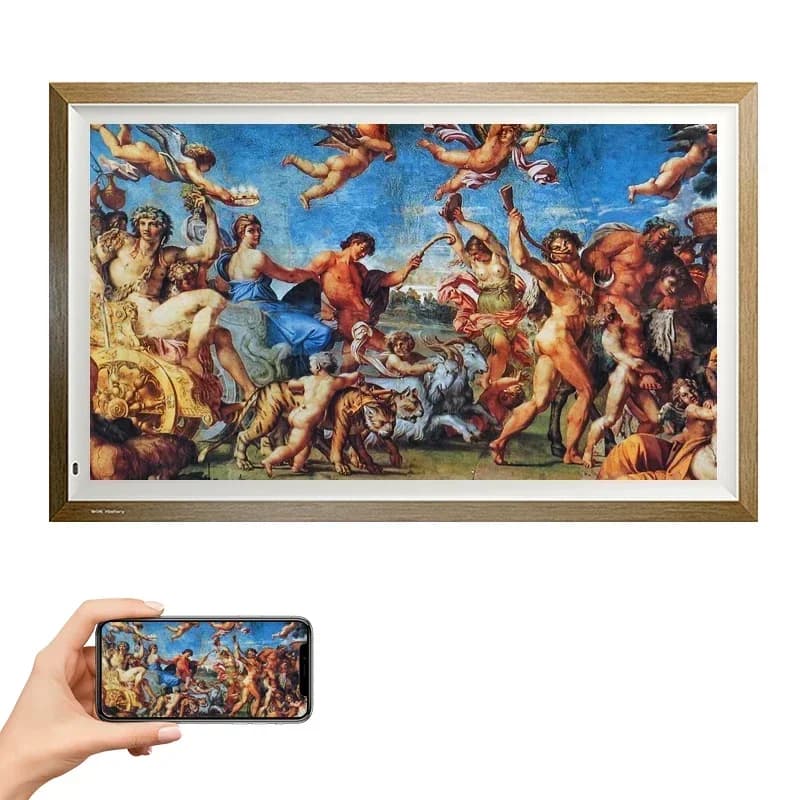 Furniture 32 Inch Smart WIFI Digital Photo Frame Matte Frameo Cloud Digital Art Display High Definition Intelligent Digital