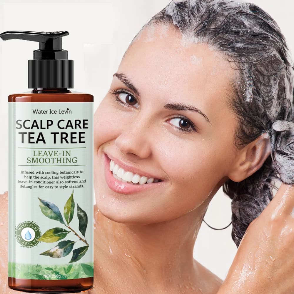 250g Tea Tree Conditioner, Super Fluffy, Moisturizing, Fresh and Smooth Dry Hair Care, Long-Lasting Fragrance - Moisturizing and Moisturizing - a Must-Have for Summer