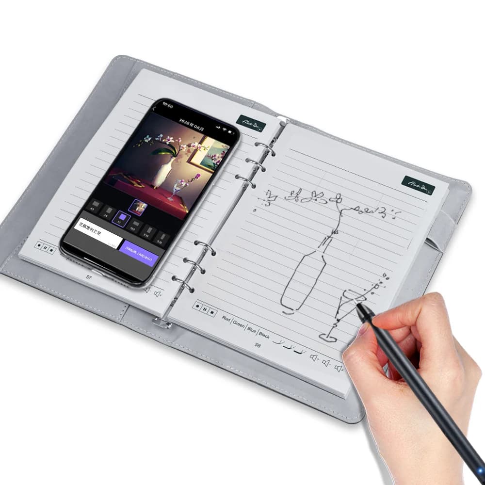 Ai Office Multi-functional A5 Notebook Erasable Ai Sketchbook Ai Document Correction Smart Notebook Smart Sync Pen