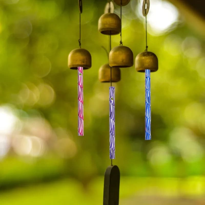 30/60Pcs DIY Metal Wind Chime for Garden Yard Porch Outdoor Windbell Making Supplies Wind Chime Replacement Parts
