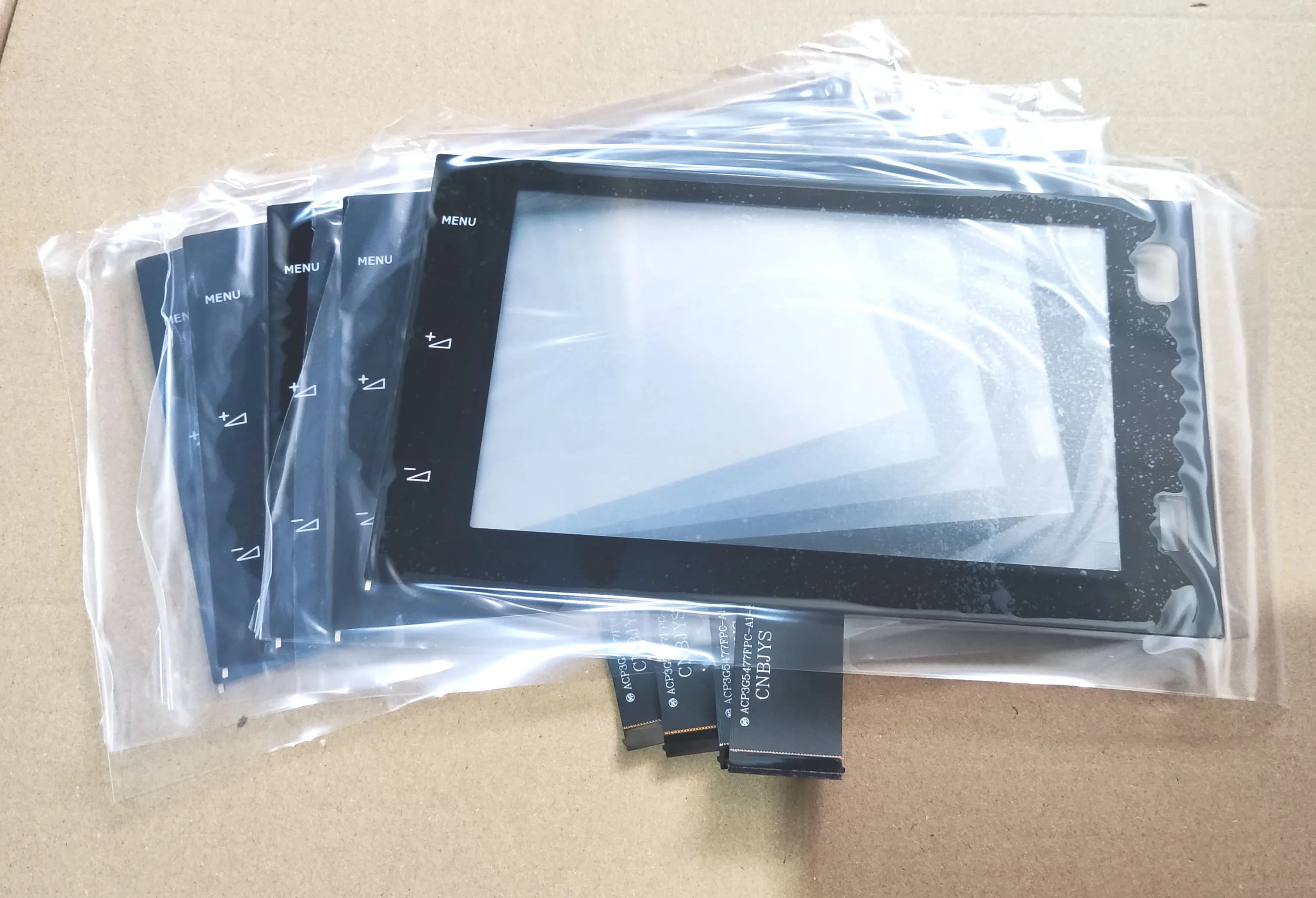 Touch screen da 7 pollici per Peugeot 208 2008 Versione in PVC 5 pezzi