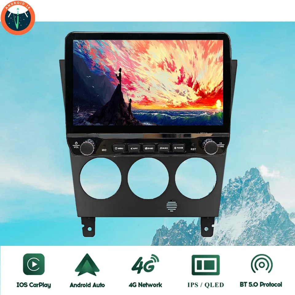 8Core 8G + 128G Autoradio FM AM Audio Video Stereo DVD Cassetta Per Subaru Impreza 2002-2007 Navigazione GPS Sistema intelligente per auto
