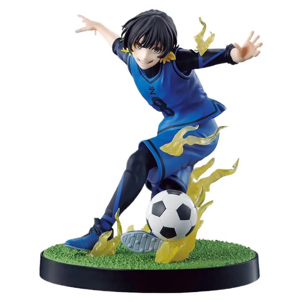 12.5 CENTIMETRI Anime BLUE LOCK Bachira Meguru Figura Mikage Reo Forward Arma Serie Toy Doll Action Figure Nagi Seishi Figura Modello