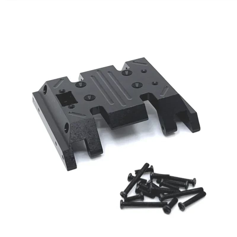 Telaio in metallo Piastra Paramotore Trasmissione Centrale Cambio Base di Montaggio 1/12 RC Crawler Auto Parti di Aggiornamento per MN128 MN86 MN86S 86K 86KS