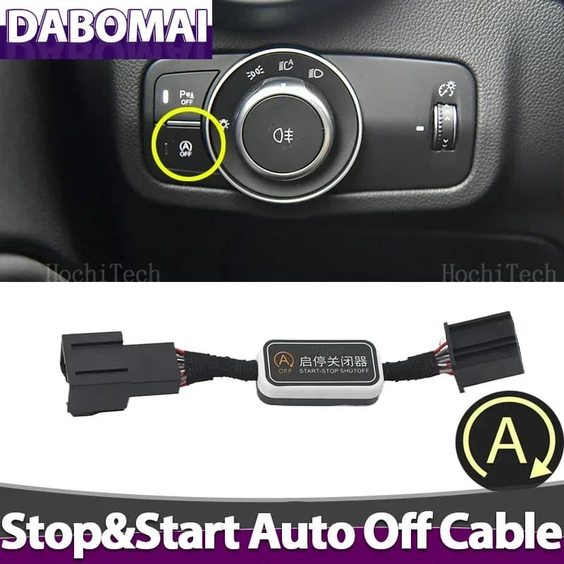 Per Alfa Romeo Stelvio 2016-2024 Arresto automatico Sistema motore di avviamento Spegnimento Controllo Start Stop Canceler Cavo