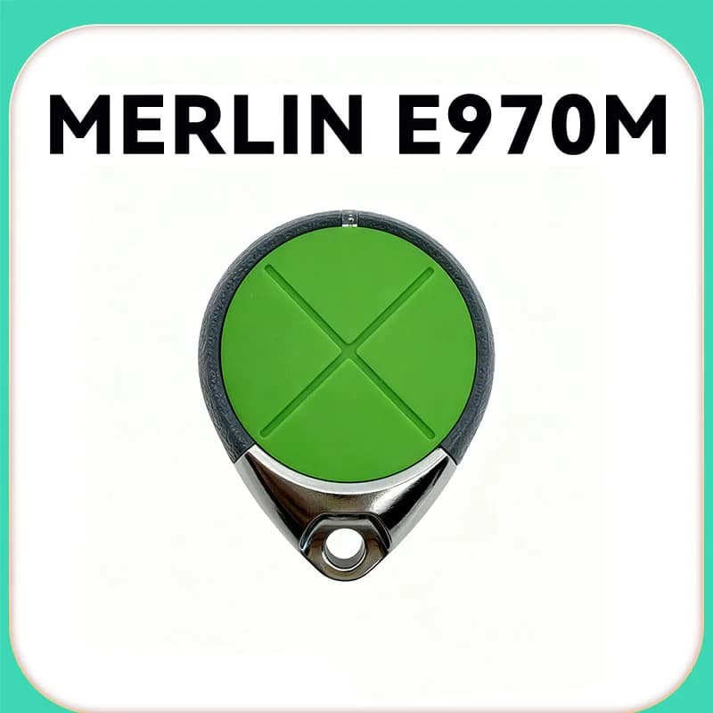 For Merlin E970M Garage Door Remote E945 E950 4 Button Security+ 2.0 Roller Door Gate Operator Opener Rolling Code