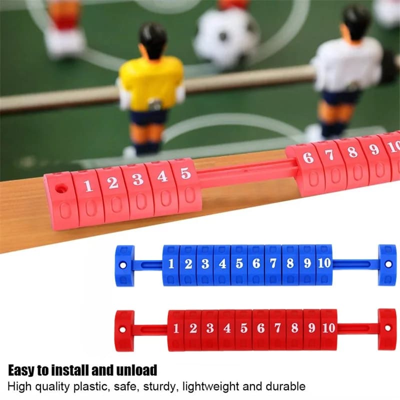 2 Pezzi Contatori Punti Universali per Calcio Balilla, Unità di Punteggio per Tavolo da Calcio, Ricambi Standard per Tavoli