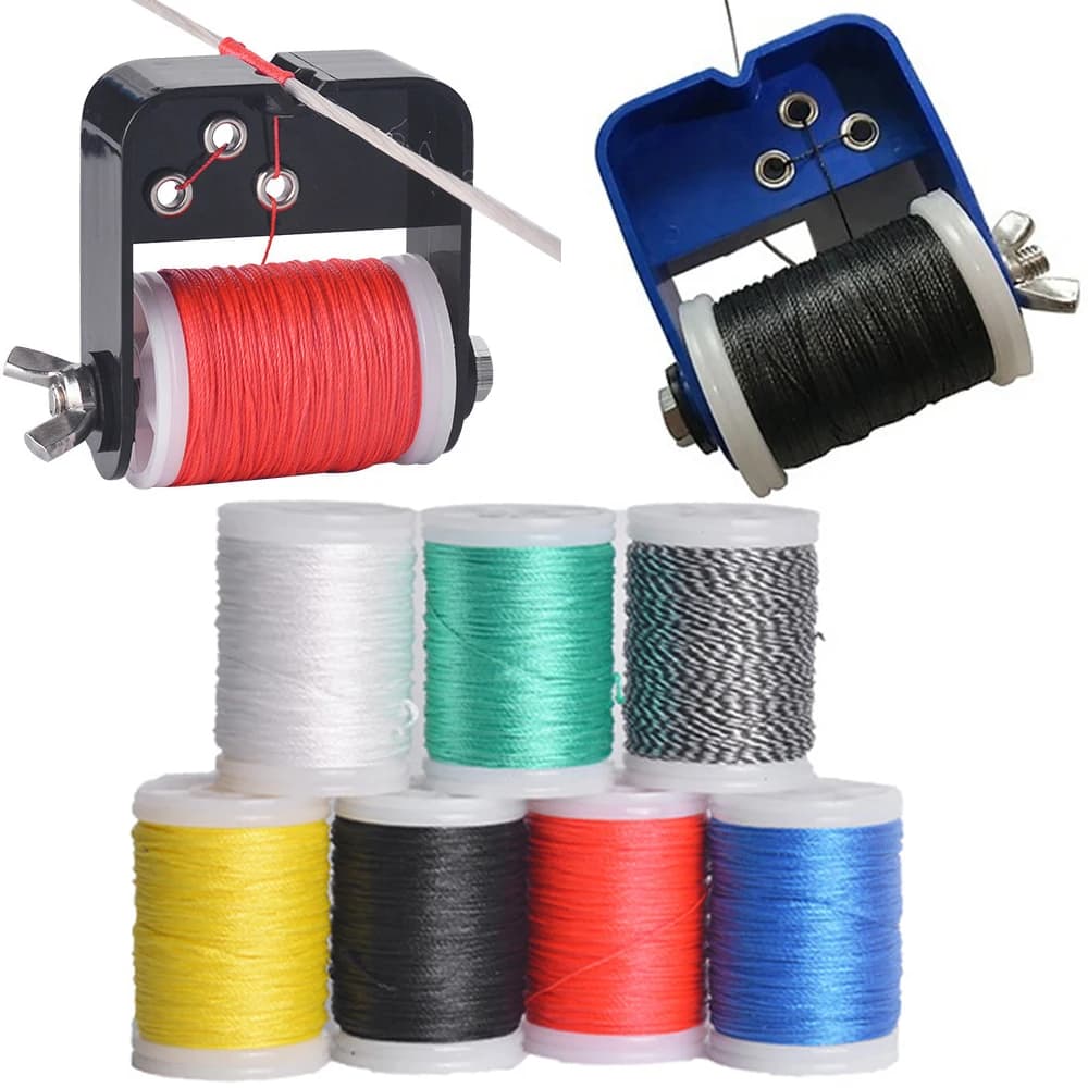 Bowstring Serving Thread Line Cord Spool Bow String Server Jig Tool Archery Hunting Target Accessories