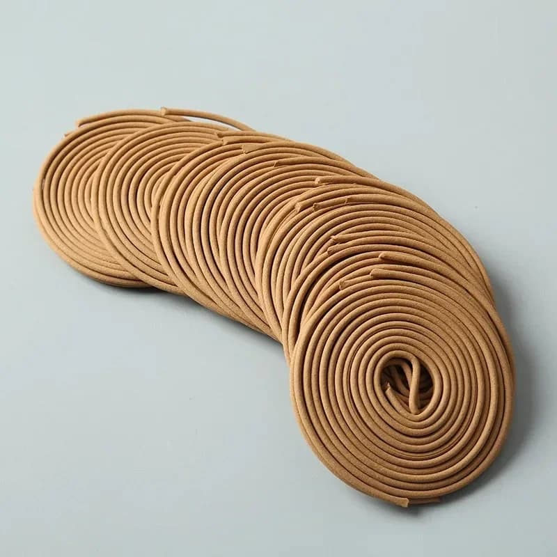 Bastoncini per deodorizzazione interna, legno di sandalo naturale, legno di agar, incenso arrotolato, fragranza yoga, fascia alta, 120,48 piastre